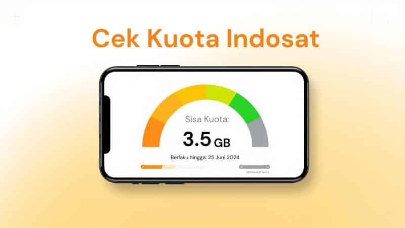cara cek kuota indosat